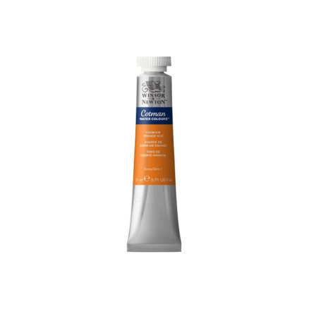 Cotman watercolour 21ml Cad Orange Hue 090