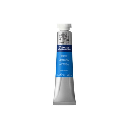 Cotman watercolour 21ml Cerulean Blue Hue 139