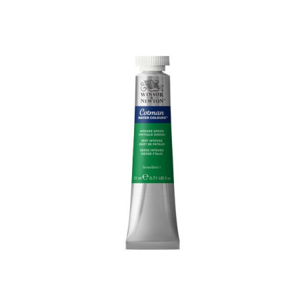 Cotman watercolour 21ml Intense Green 329