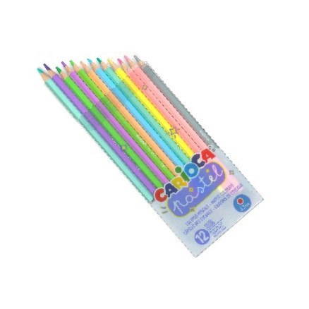 Farveblyanter 3,3mm 12stk. pastelfarver
