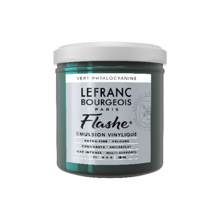 Flashe Acrylic 125ml Phthalocyanine Green 598