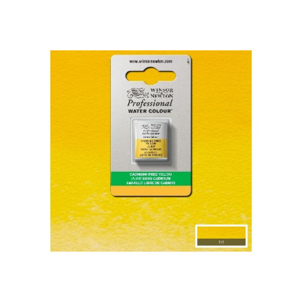 Watercolour proff. 1/2 pan cadminum-free, yellow