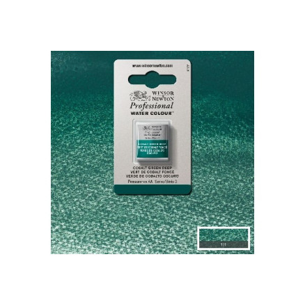 Watercolour proff. 1/2 pan green deep 185