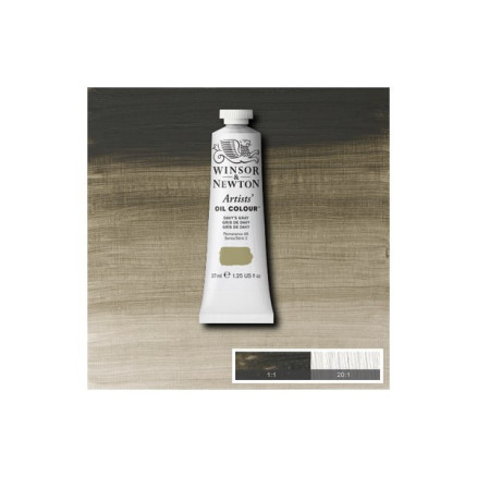 Artists oil colour 37ml davy's grey 217