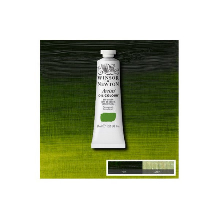 Artists oil colour 37ml sap green 599