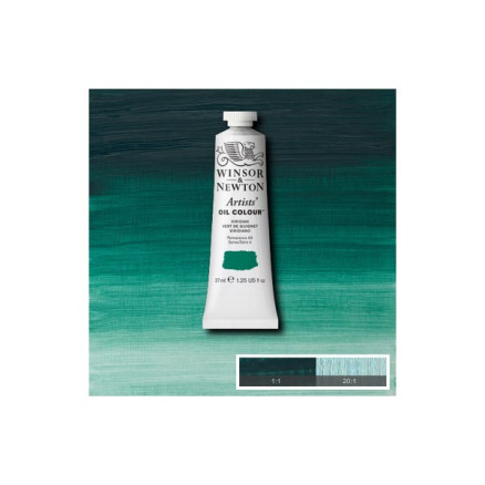 Artists oil colour 37ml viridian hue 696