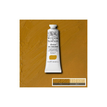 Artists oil colour 37ml yellow ochre pale 746