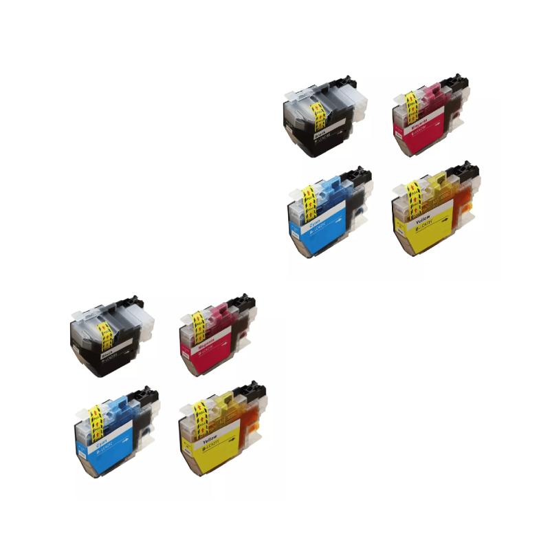 LC421 - 2 x 4 farver BK-C-M-Y - Kompatibel Brother - LC421 - 1.600 sider