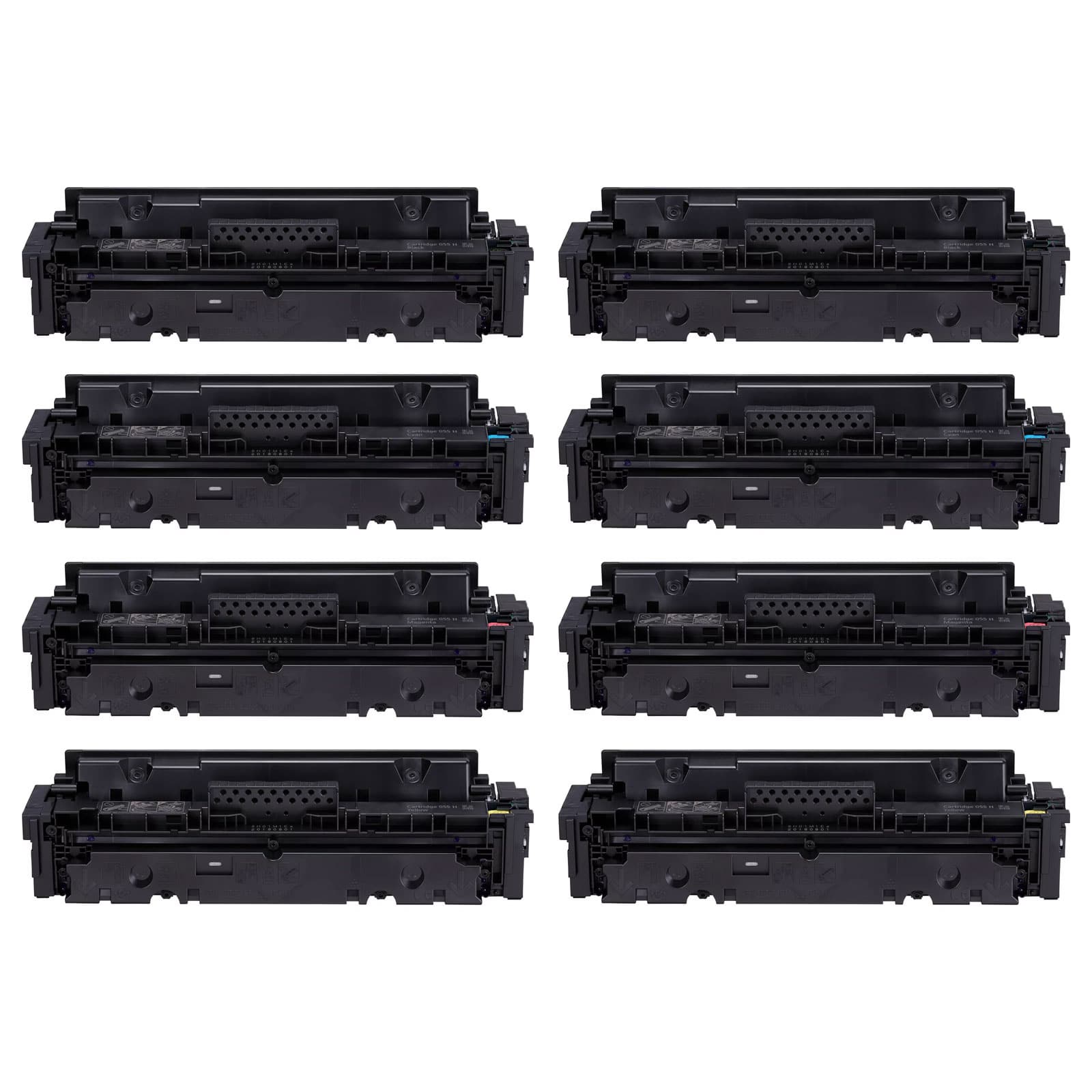 Rabat sæt! Canon 055H 2 x BK-C-M-Y toner 50.600 sider - Kompatibel - 3020C002-3017C002