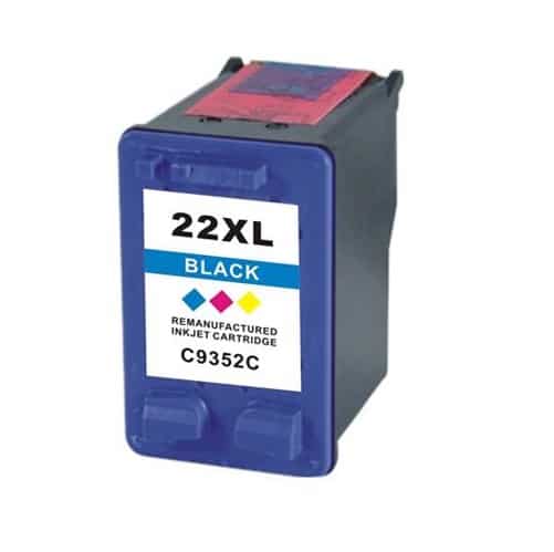 HP 22XL farve blækpatron 18ml - Kompatibel - C9352CE