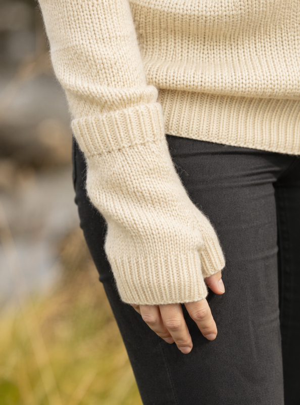 "Njord" Pulsvarmer - Viking Design 2336-11C Kit - S-L - Viking Eco Highland Wool, fra Viking