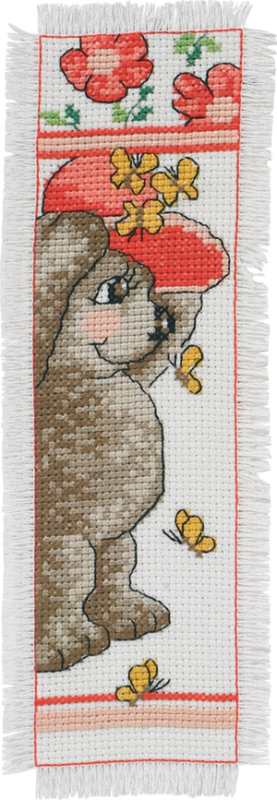 Broderi Kit - Bamse Med Hat
