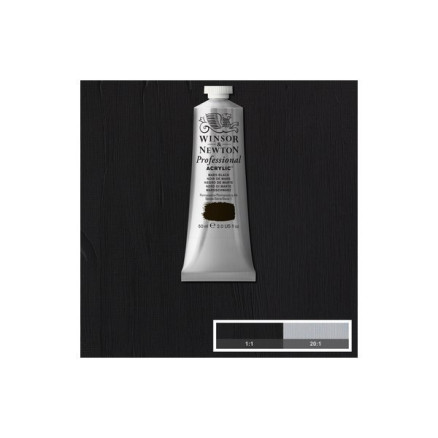Proff. acrylic 60ml mars black 386