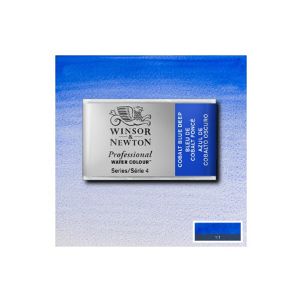 Watercolour proff pan Cobalt Blue Deep 180