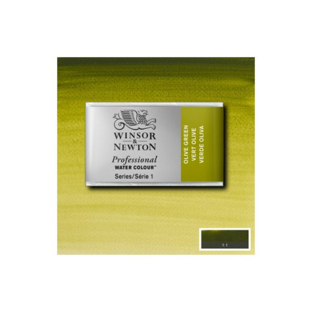 Watercolour proff pan Olive Green 447