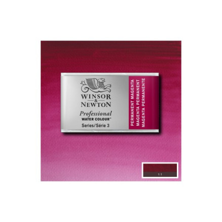 Watercolour proff pan Perm Magenta 489