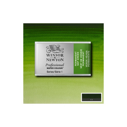 Watercolour proff pan Perm Sap Green 503