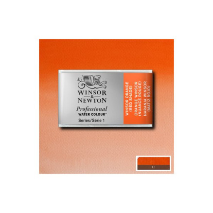 Watercolour proff pan Winsor Orange 723