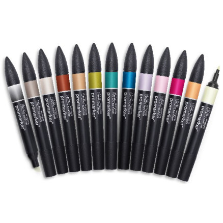Promarker set, manga romance 12pcs