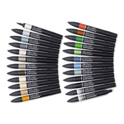 Promarker set, architectural tones 24pcs
