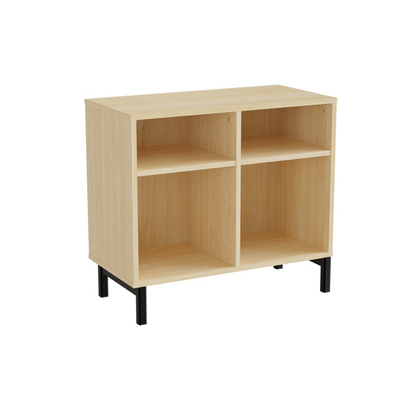 Reol Stig i birk laminat 2½-rum, med ben