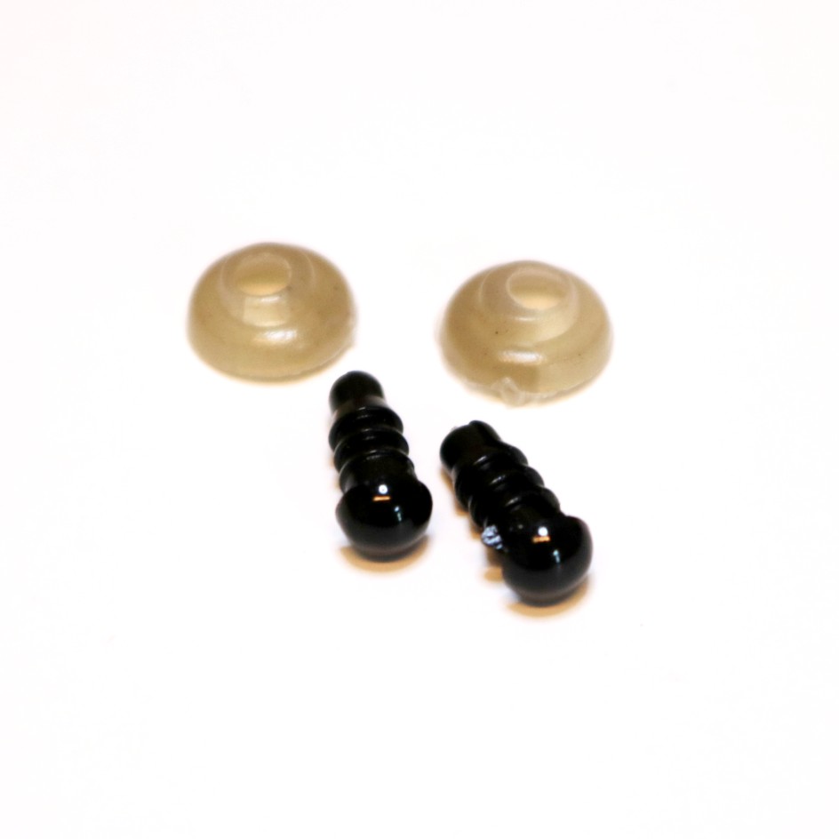 Sikkerhedsøjne, 1 sæt, 5 mm