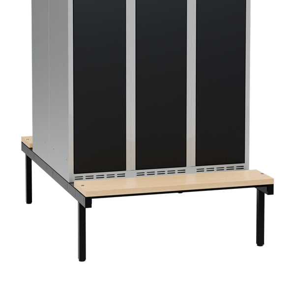 Siddebænk birk, dobbel 900x800mm