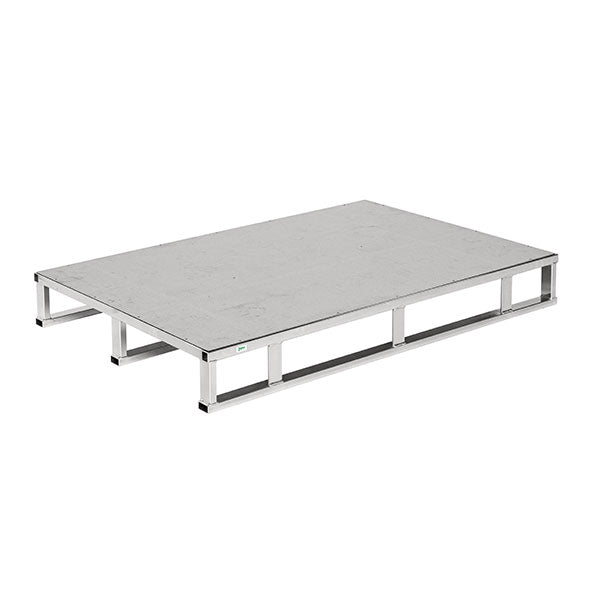 Stålpalle 1200x800mm hel bund