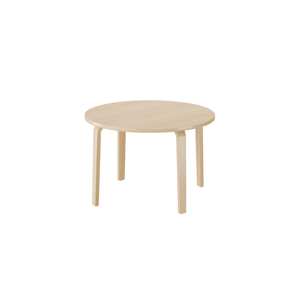 Bord Emma Ø900x600 mm Birk laminat