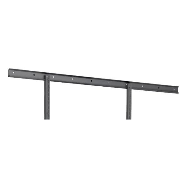 Vægskinne 2000mm Metalgrå