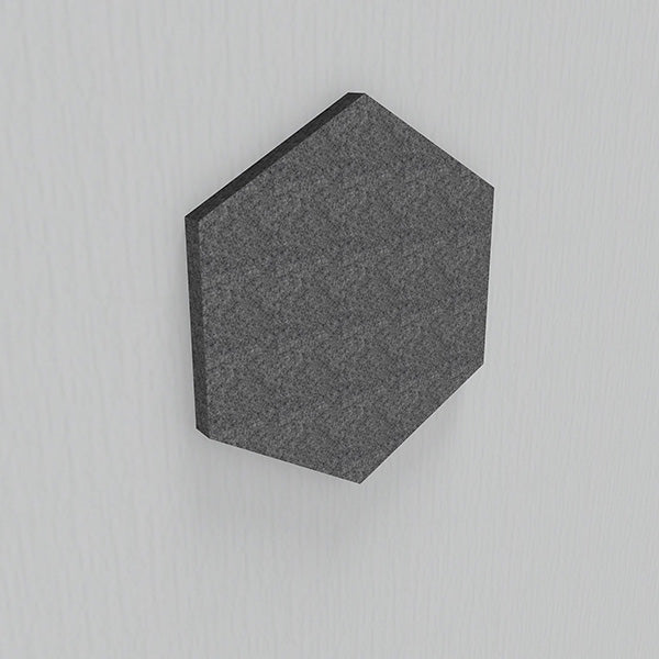 Lydabsorbent Honey EcoSUND, 600x520x40 mm Grå, uden tekstil