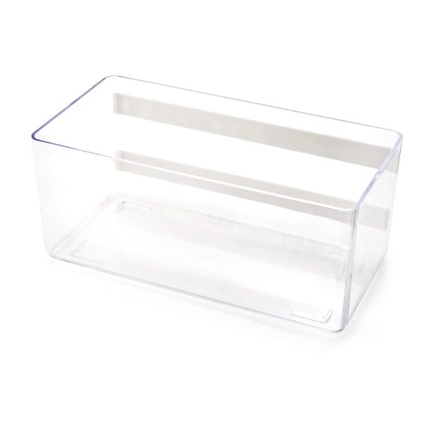 Transparent opbevaringsboks