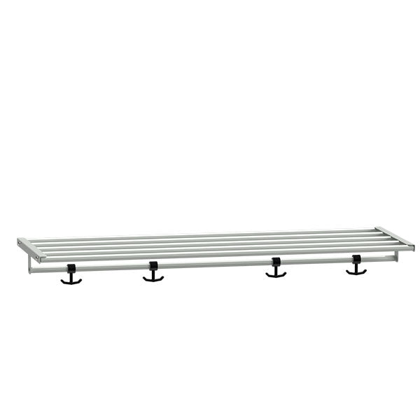 Hattehylde til garderobe B1000xD400 mm lysegrå