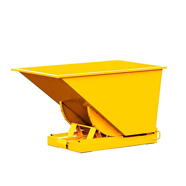 Tipcontainer Std 600l 2000kg Gul