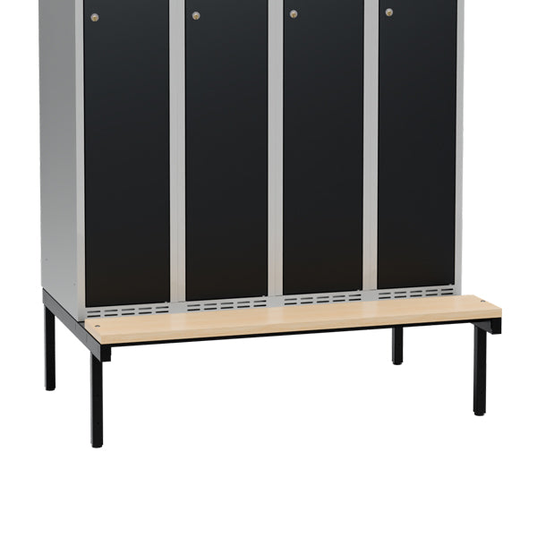 Siddebænk birk, enkel 1200x550mm