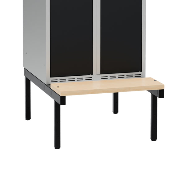 Siddebænk birk, enkel 600x550mm