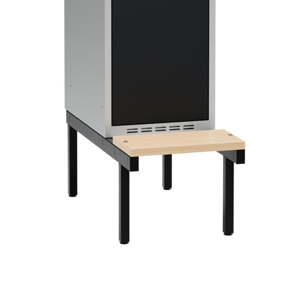 Siddebænk birk, enkel 400x550mm