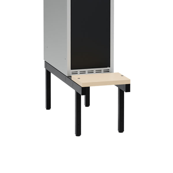 Siddebænk birk, enkel 300x550mm