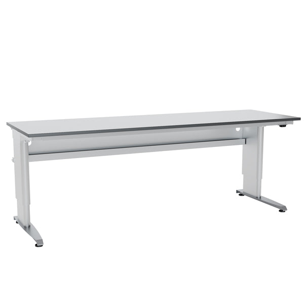 ErgoMulti 2.0 arbejdsbord 2500x800mm HPL bordplade