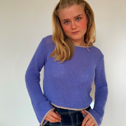 AuroraSweater af Lykkegaard Knit  -  Garnpakke til AuroraSweater Str. XS-XL