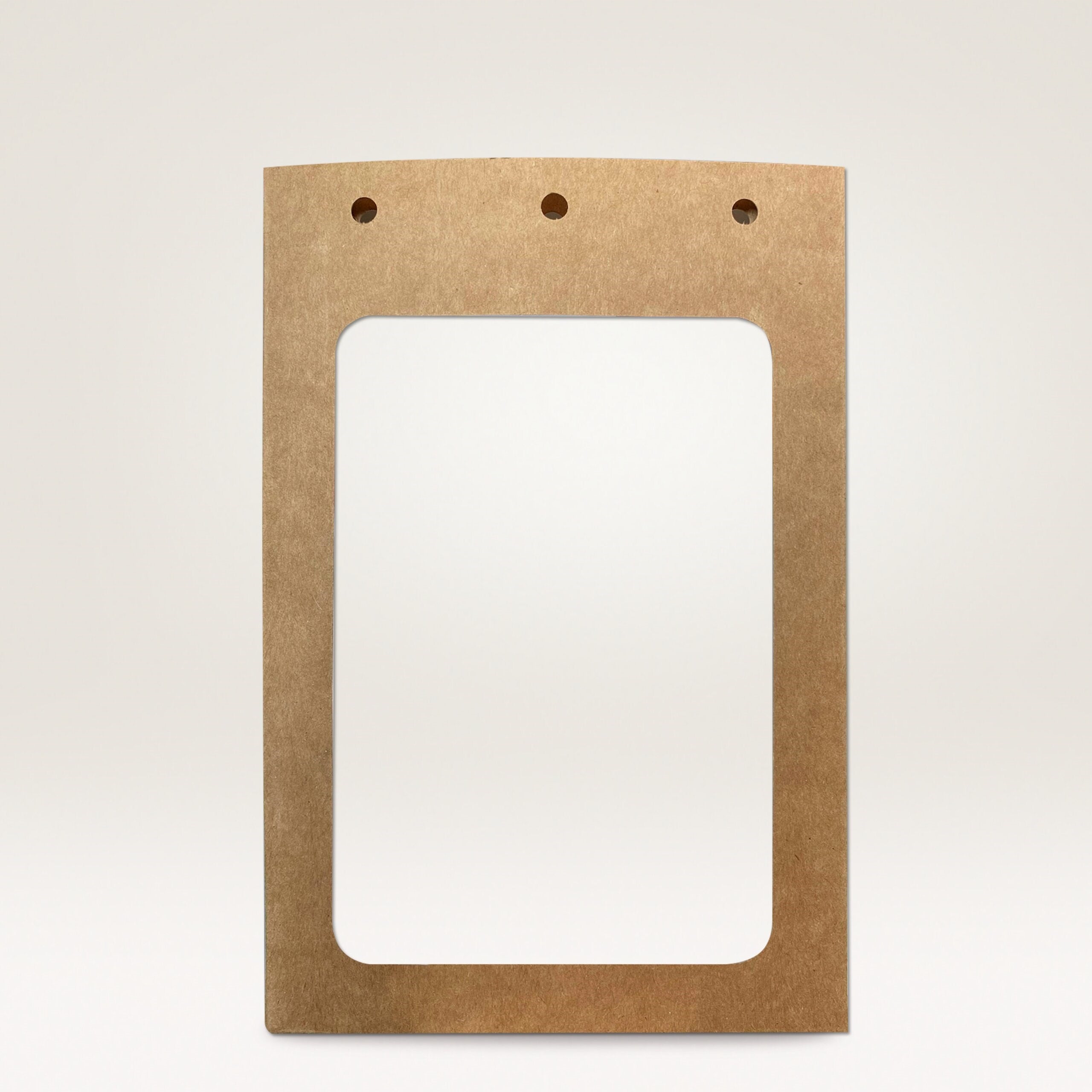 Navneskilteholder i karton XL 105x148mm (50)