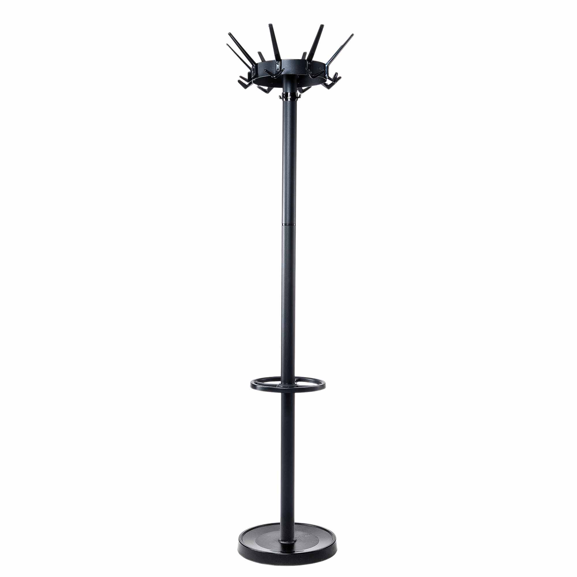 Stumtjener med paraplyholder, MAULcaligo, sort