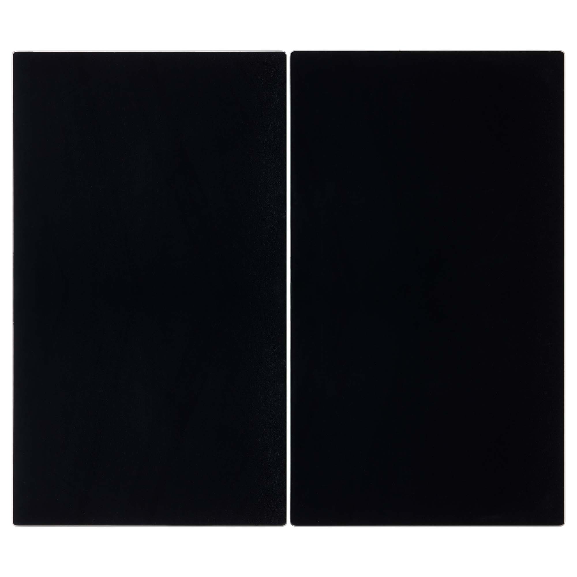 Skærebrætter i hærdet glas, Sort