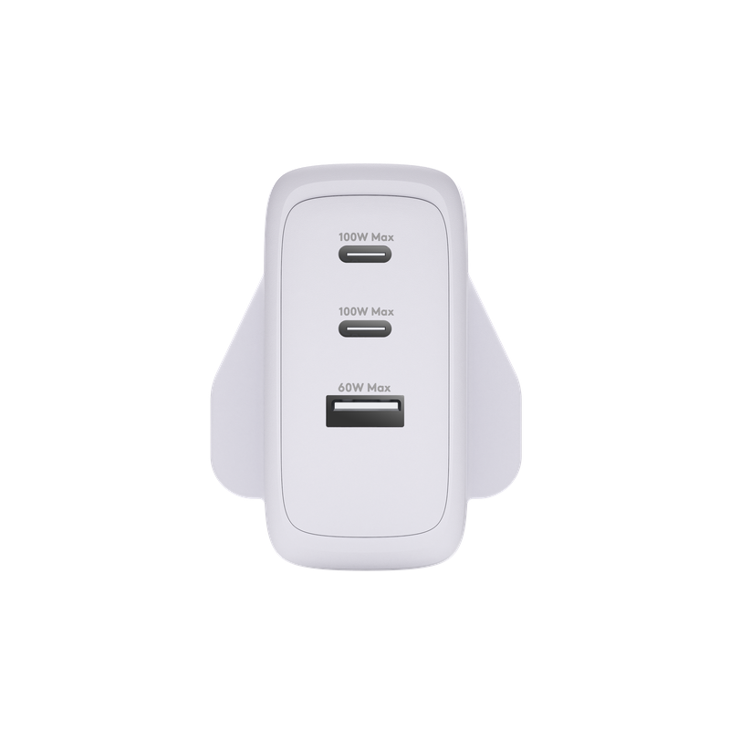 DBRAMANTE Bulk - IT - EU W.Charger - 2xUSB-C 100W 1xUSB-A -W