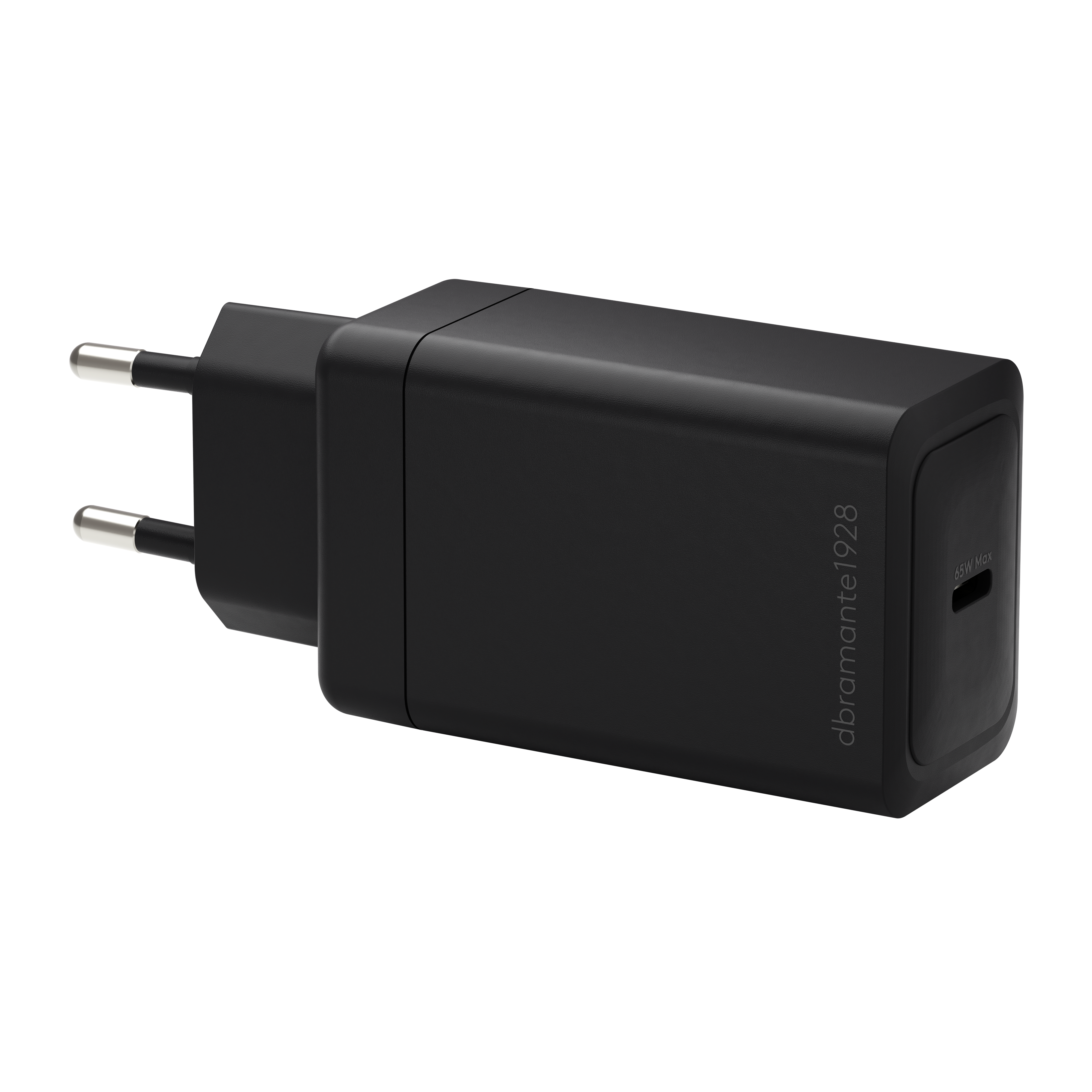 DBRAMANTE re-charge Bulk Wall Charger USB-C 65W Black
