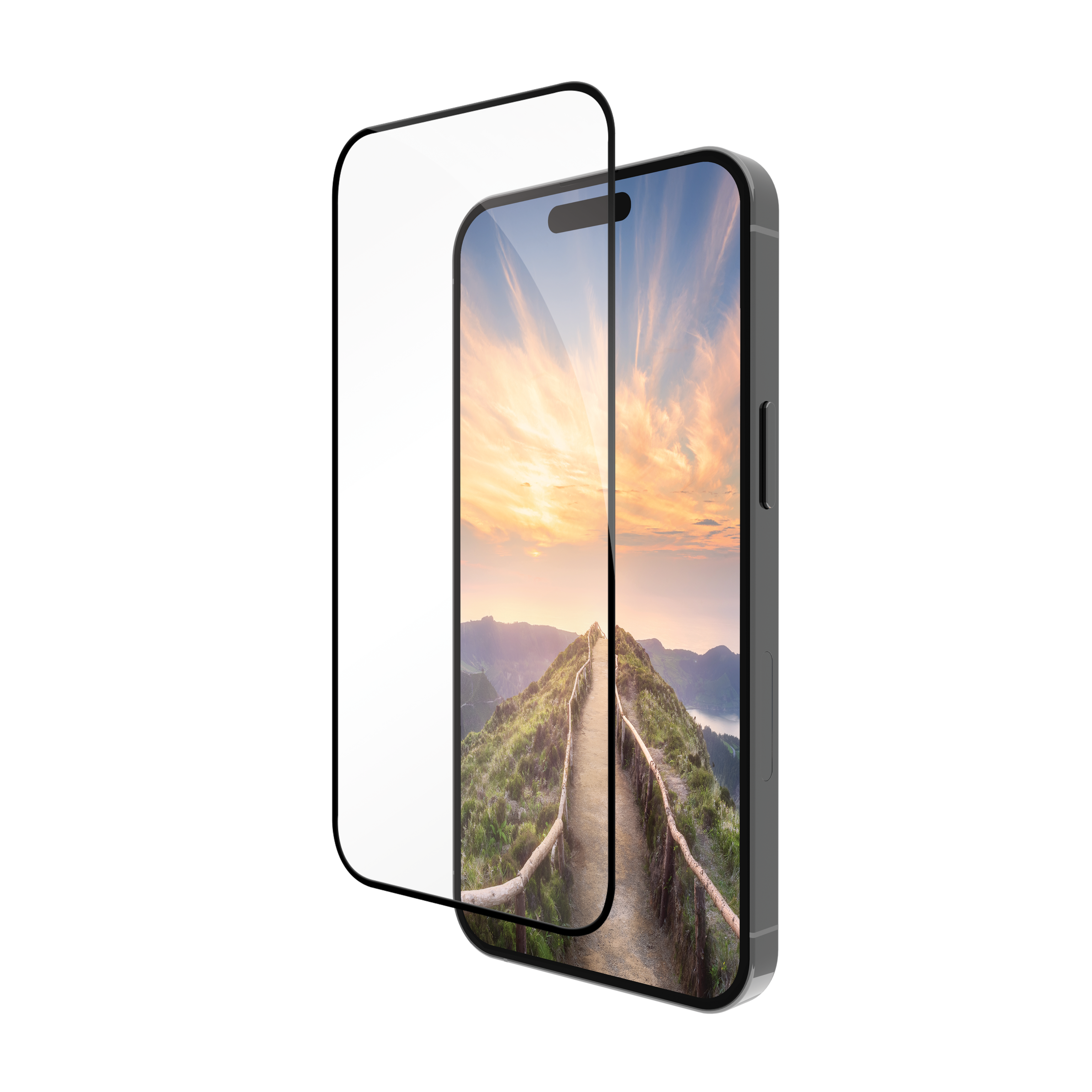 Bulk - eco-shield - iPhone 15/16 - Black Edge