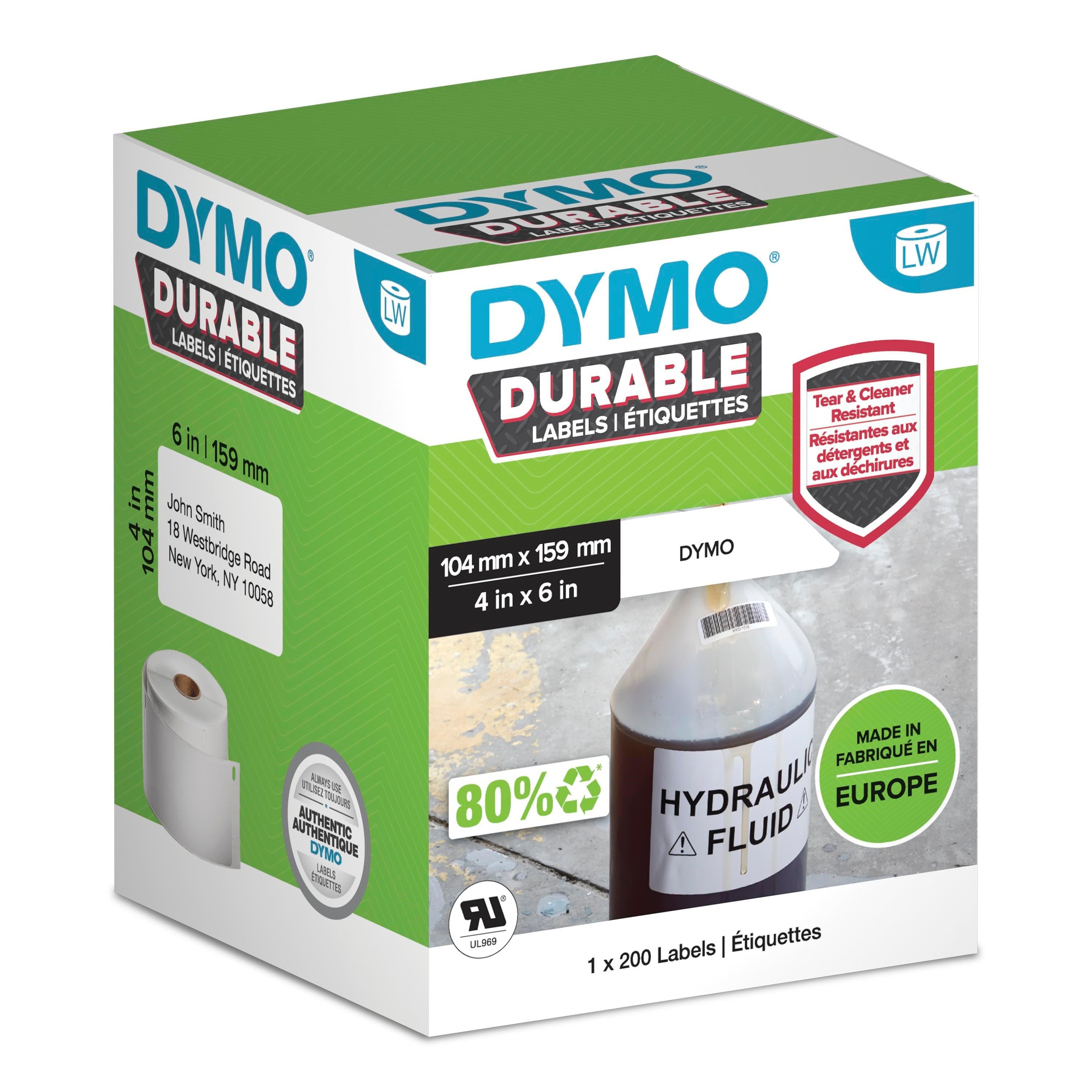 LabelWriter Durable extra-large shipping label 104mmx159mm