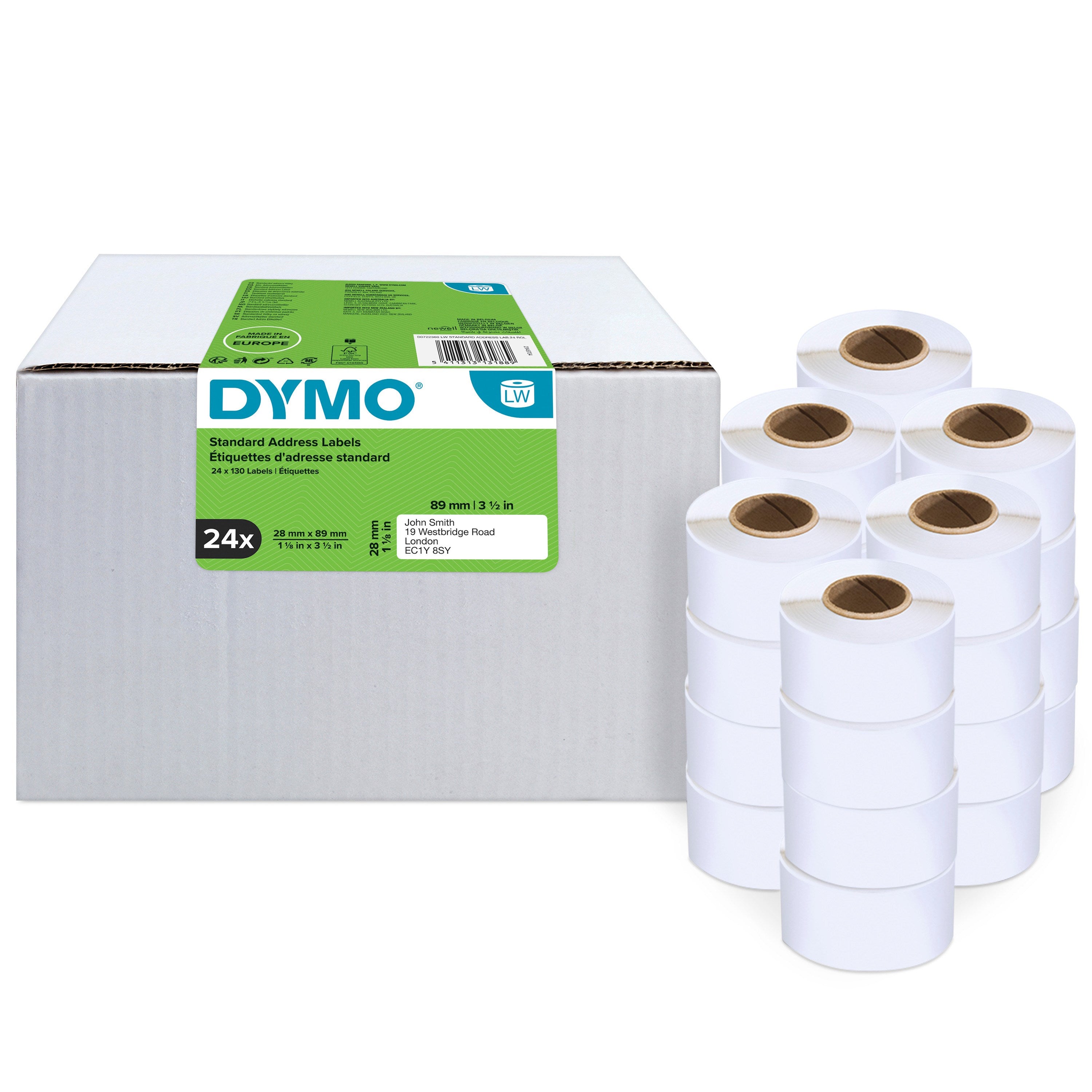 Label Addressing 28x89 perm white (24)