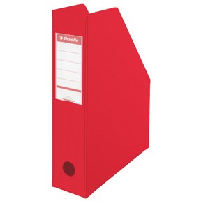 Tidsskriftsamler Vivida PVC A4 70mm rød