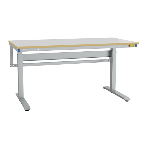 ErgoMini ESD arbejdsbord 1600x800mm m/vinyl